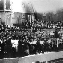 Gustav Mahler rehearsing