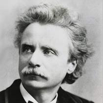 Edvard Grieg, perhaps one of the most distinctive-looking composers there was...