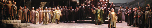 Wagner's Gotterdammerung, performed by the met opera