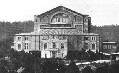 The Bayreuth Festspielhaus in the 19th Century